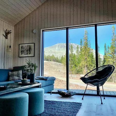 בית נופש Modern Mountain In Gaustatoppen Nature Park