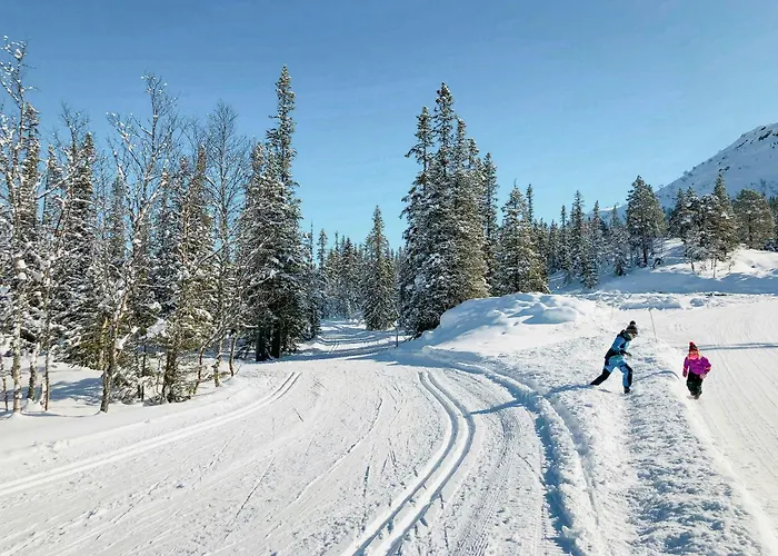 Modern Mountain In Gaustatoppen Nature Park リューカン