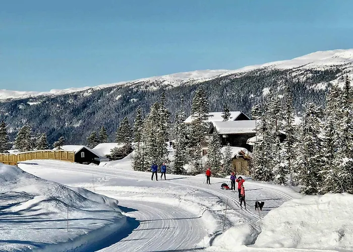 Modern Mountain In Gaustatoppen Nature Park *